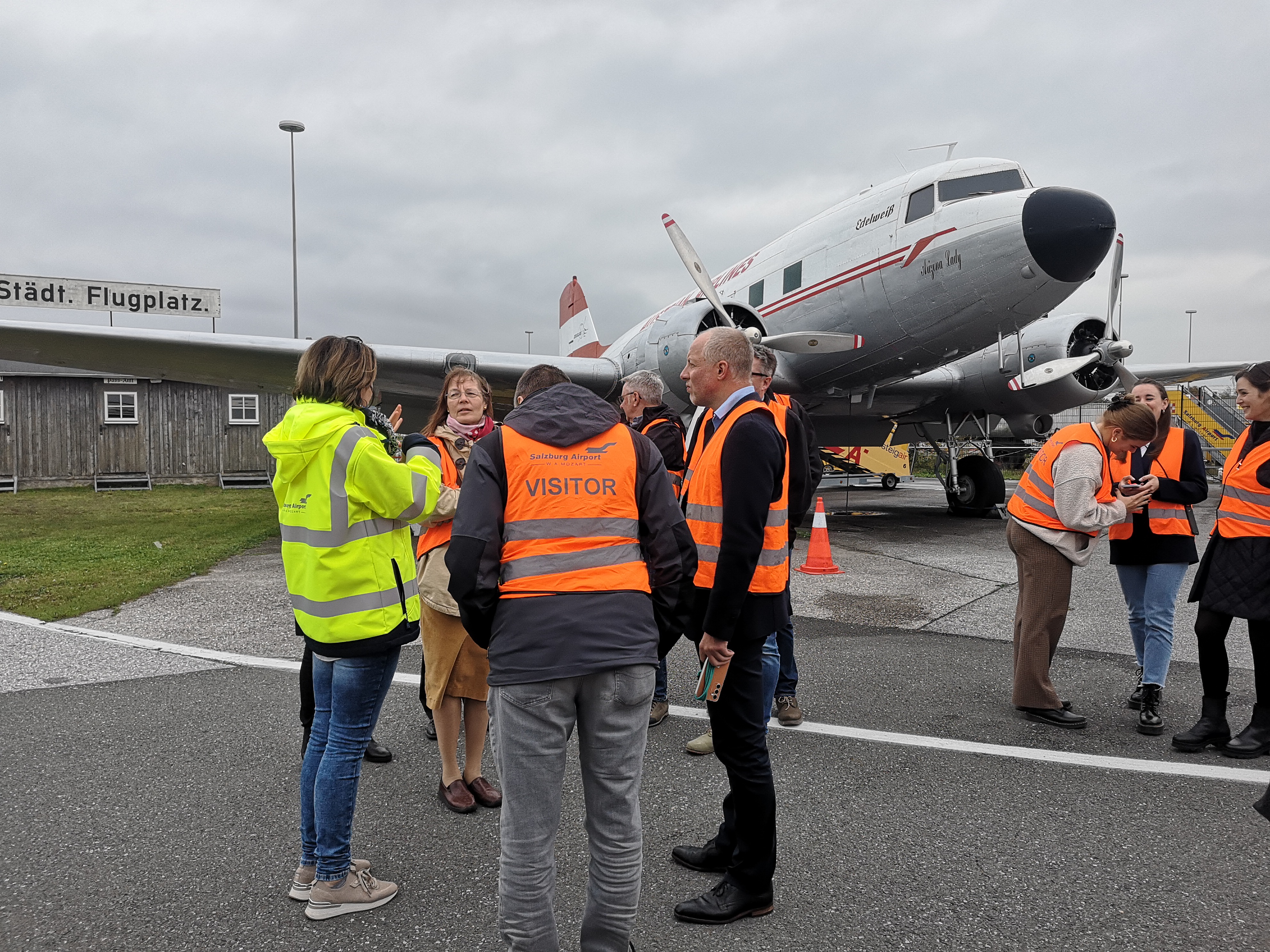 EUREGIO Dialog 2024 - Besuch Flughafen Quelle: EUREGIO